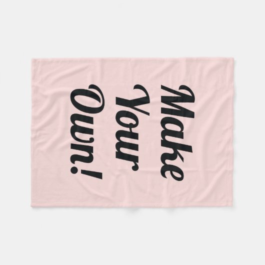 Couverture Polaire Faites une coutume imprimée (Devant (Horizontal))