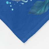 Couverture Polaire Faites Une Sirène En Paillettes Sous Le Couvercle (Coin)