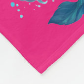 Couverture Polaire Faites Une Sirène En Paillettes Sous Le Couvercle (Coin)