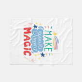 Couverture Polaire Faites votre propre magie (Devant (Horizontal))