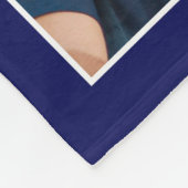 Couverture Polaire Faites votre propre modèle photo de cadeau (Coin)