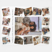 Couverture Polaire Faites votre propre photo personnalisée 15 (Devant (Horizontal))