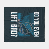 Couverture Polaire Faites-Vous Même Ascenseur Bro Ski Novely (Devant (Horizontal))