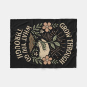 Couverture Polaire Faites-Vous Passer Par Ce Que Vous Allez Par La Sa (Devant (Horizontal))