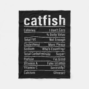 Couverture Polaire Faits sur le poisson-chat Amoureux de la pêche drô