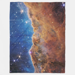 Couverture Polaire Falaises cosmiques Carina Nebula Space Webb Telesc