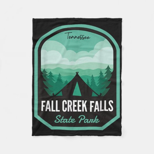 Couverture Polaire Fall Creek Falls State Park Tn Camping (Devant)