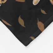 Couverture Polaire Fall Forest Animals Autumn Leaves (Coin)