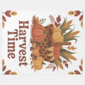 Couverture Polaire Fall harvest time stylish Blanket New Home (Devant (Horizontal))