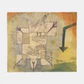 Couverture Polaire Falling Bird Paul Klee 1919 (Devant (Horizontal))