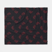 Couverture Polaire Falln Chibi Demon Wings (Devant (Horizontal))