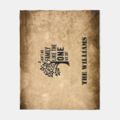 Couverture Polaire Famille (Devant)