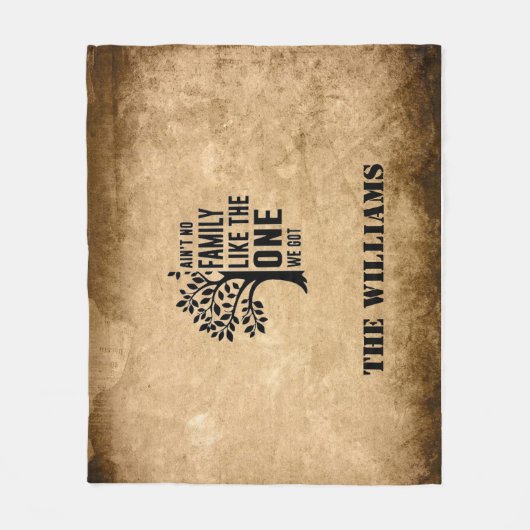 Couverture Polaire Famille (Devant)