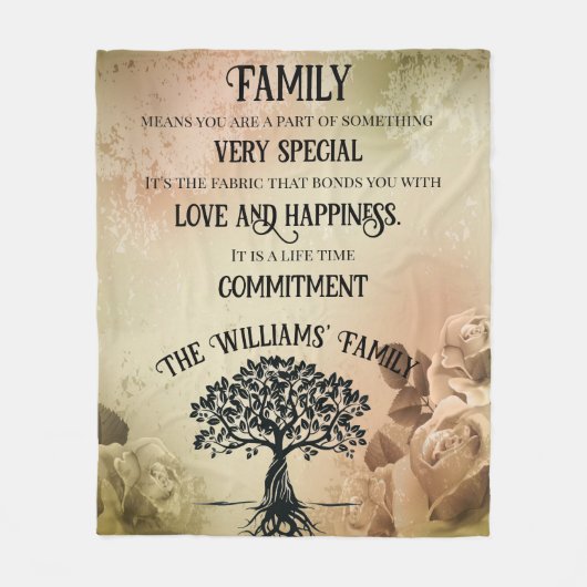 Couverture Polaire Famille (Devant)