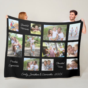 Couverture Polaire Famille 11 Photo Collage Citations scientifiques N