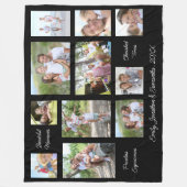 Couverture Polaire Famille 11 Photo Collage Citations scientifiques N (Devant)