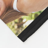 Couverture Polaire Famille 8 Photo Collage noir (Coin)