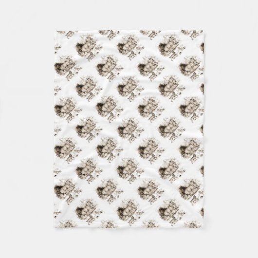 Couverture Polaire Famille Bobcat (Devant)