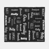 Couverture Polaire Famille de cinq polices Cool (Devant (Horizontal))