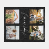 Couverture Polaire Famille moderne élégante 4 Photo (Devant (Horizontal))