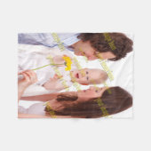 Couverture Polaire FAMILLE Photo ✨ Lovely Custom (Devant (Horizontal))