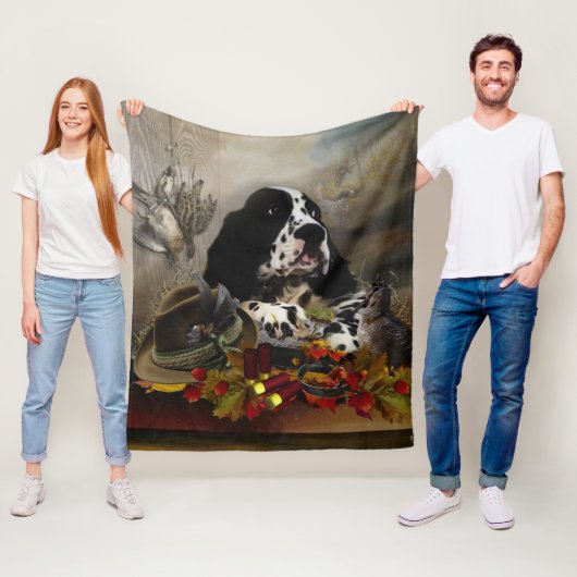 Couverture Polaire Famille Setters (En situation)