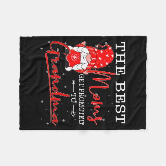 Couverture Polaire Family Christmas Gnome The Moms Get Promoted To Gr (Devant (Horizontal))