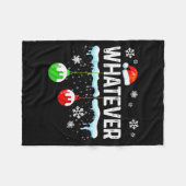 Couverture Polaire Family Christmas Pajamas Matching Whatever (Devant (Horizontal))