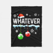 Couverture Polaire Family Christmas Pajamas Matching Whatever (Devant)