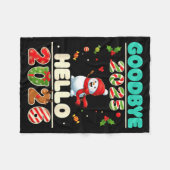 Couverture Polaire Family Christmas Shirts Matching 2025, Funny Nye H (Devant (Horizontal))