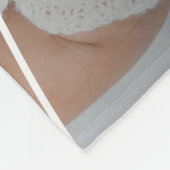 Couverture Polaire Family Love Script Photo personnalisée (Coin)