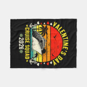 Couverture Polaire Family Matching Valentines Day For Couples Cruise  (Devant (Horizontal))