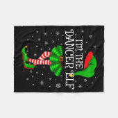 Couverture Polaire Family Matching Women Girls I'm The Dancer Elf Chr (Devant (Horizontal))