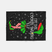 Couverture Polaire Family Matching Women Girls The Cookie Baking Elf  (Devant (Horizontal))