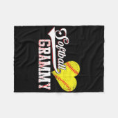 Couverture Polaire Family Softll Player Gifts Softll Grammy  (Devant (Horizontal))