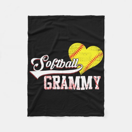Couverture Polaire Family Softll Player Gifts Softll Grammy  (Devant)