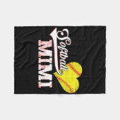 Couverture Polaire Family Softll Player Gifts Softll Mimi  (Devant (Horizontal))