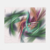 Couverture Polaire Fancy Dancer Abstrait (Devant (Horizontal))