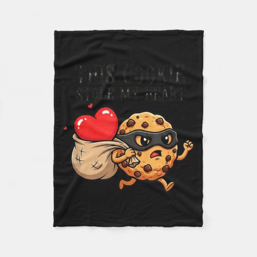 Couverture Polaire Fanny Cookie Day National Chocolate Chip Designer (Devant)