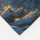 Couverture Polaire Fantasy Cute Sky Train Village (Coin)