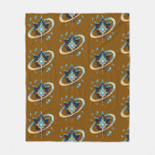 Couverture Polaire Fantasy Emblem with Floating Blades – Magical Ener (Devant)