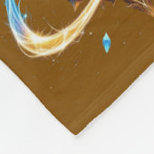 Couverture Polaire Fantasy Emblem with Floating Blades – Magical Ener (Coin)