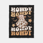 Couverture Polaire Fantôme Cowboy Casquette chauves-souris Rodeo Hall (Devant)