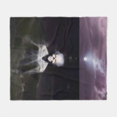 Couverture Polaire Fantôme en mer - Peinture à l'huile (Devant (Horizontal))