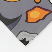 Couverture Polaire Fantômes Monstres mignons Éffrayants et Déplaisant (Coin)