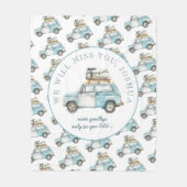 Couverture Polaire Farewell Grad Cute Car Partir Fête (Devant)