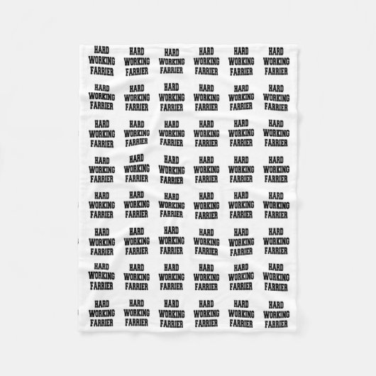 Couverture Polaire Farrier de travail dur (Devant)