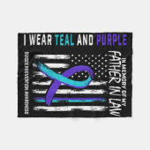 Couverture Polaire Father In Law Suicide Awareness Prevention America (Devant (Horizontal))