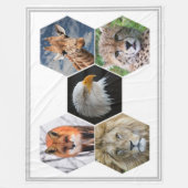 Couverture Polaire Faune (Devant)