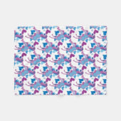 Couverture Polaire Fausse fourrure avec Dogue (Devant (Horizontal))